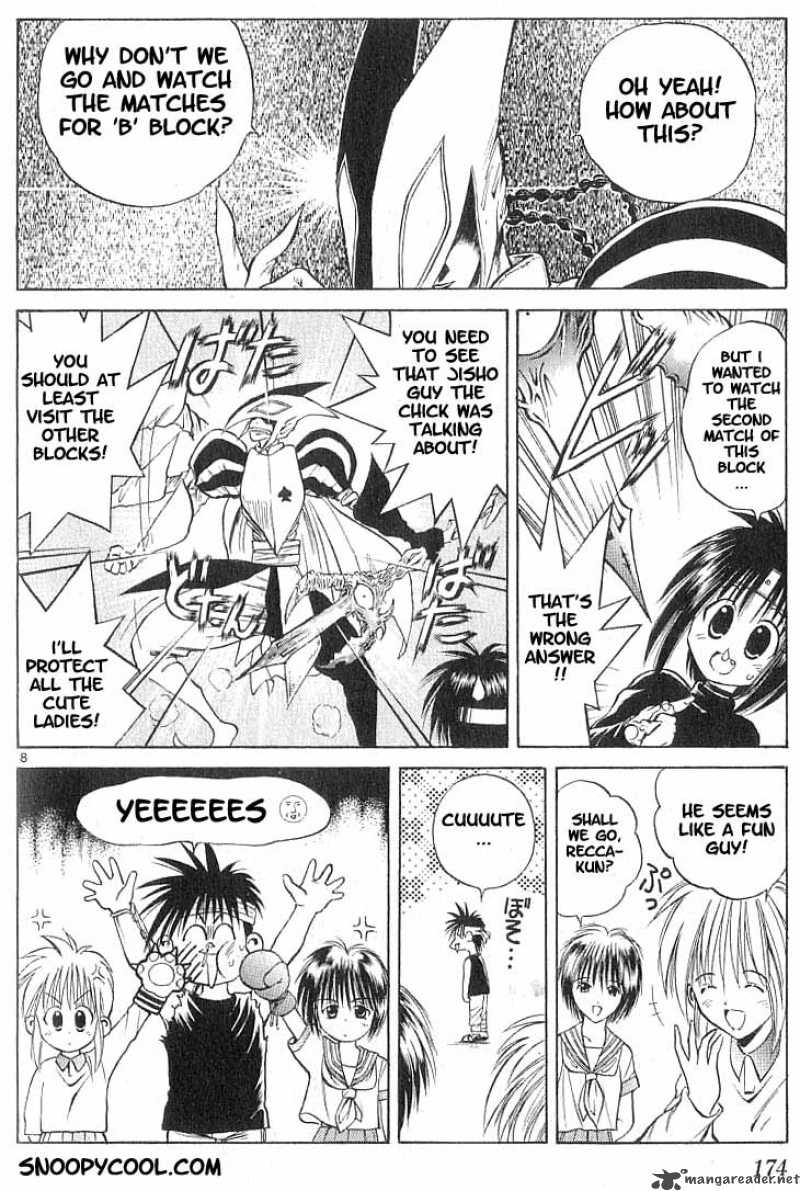Flame Of Recca Chapter 78 Page 8