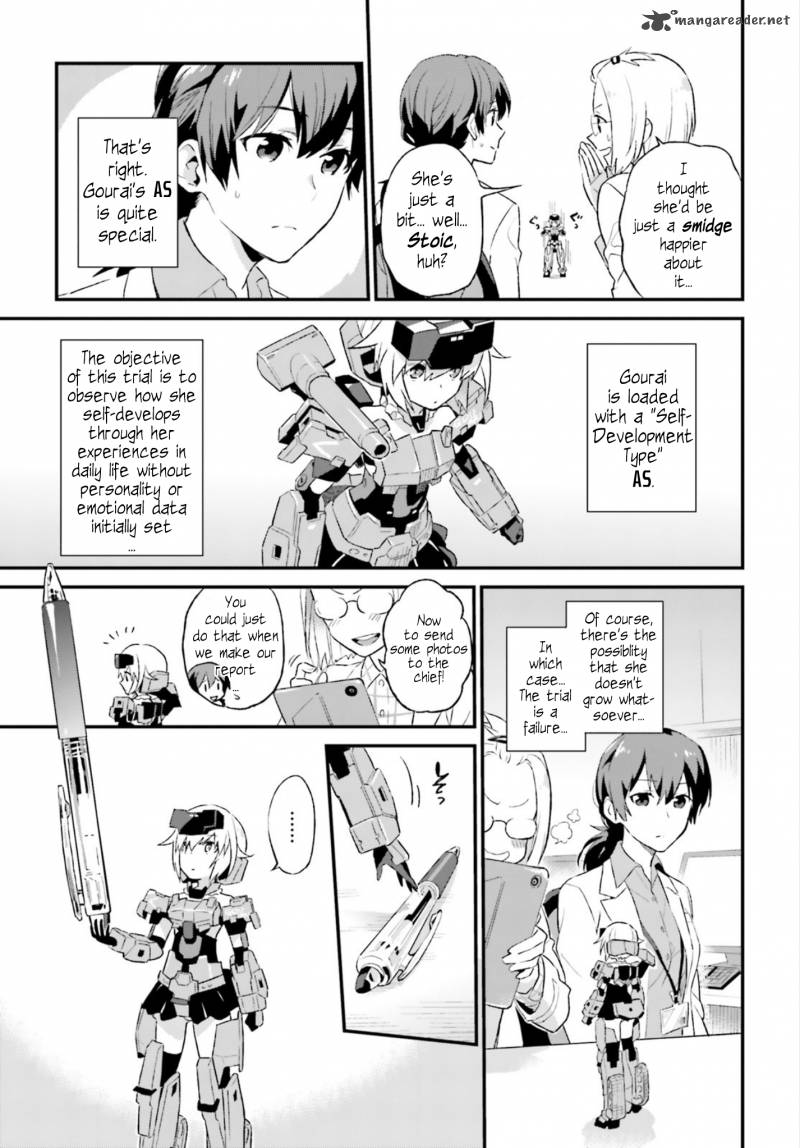 Frame Arms Girl Lab Days Chapter 1 Page 12