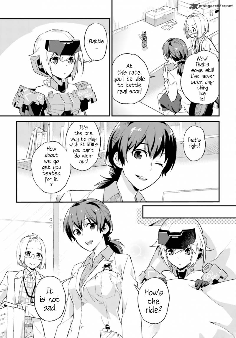 Frame Arms Girl Lab Days Chapter 1 Page 14
