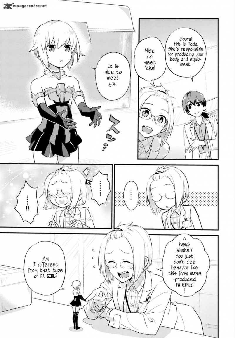 Frame Arms Girl Lab Days Chapter 1 Page 8