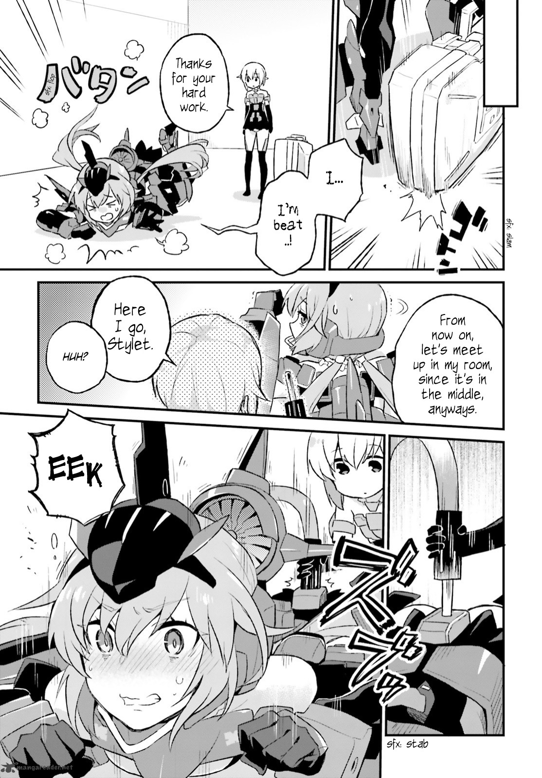 Frame Arms Girl Lab Days Chapter 4 Page 21