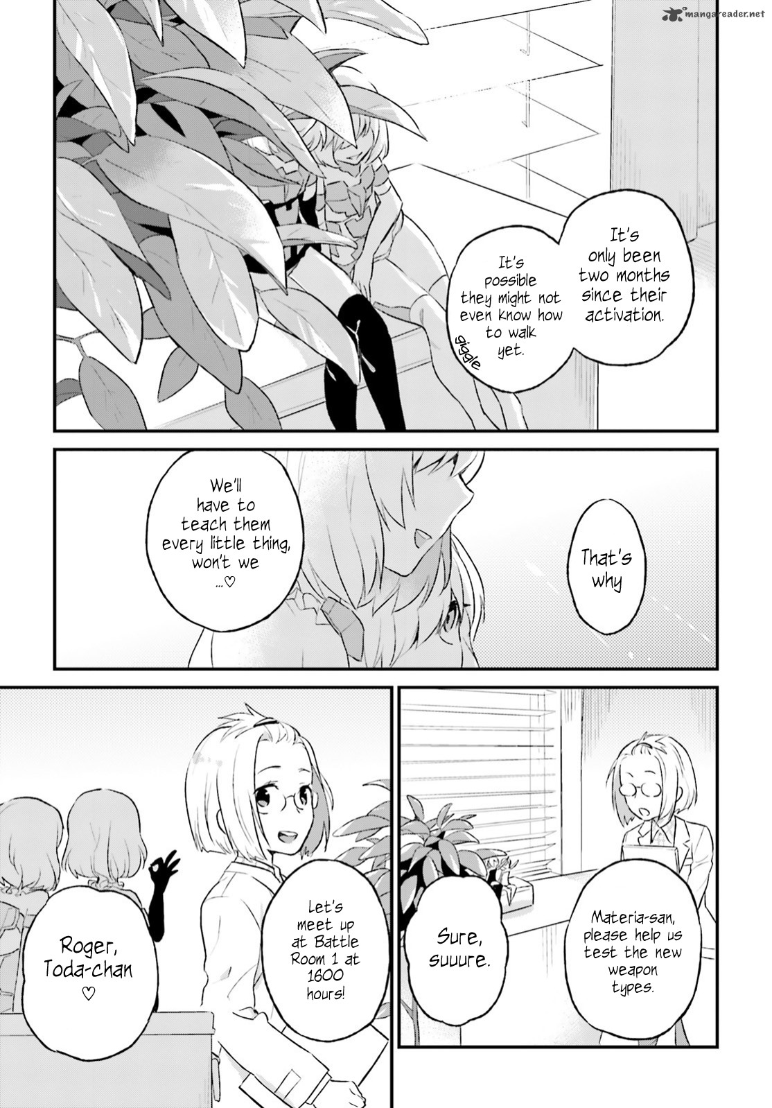 Frame Arms Girl Lab Days Chapter 4 Page 23