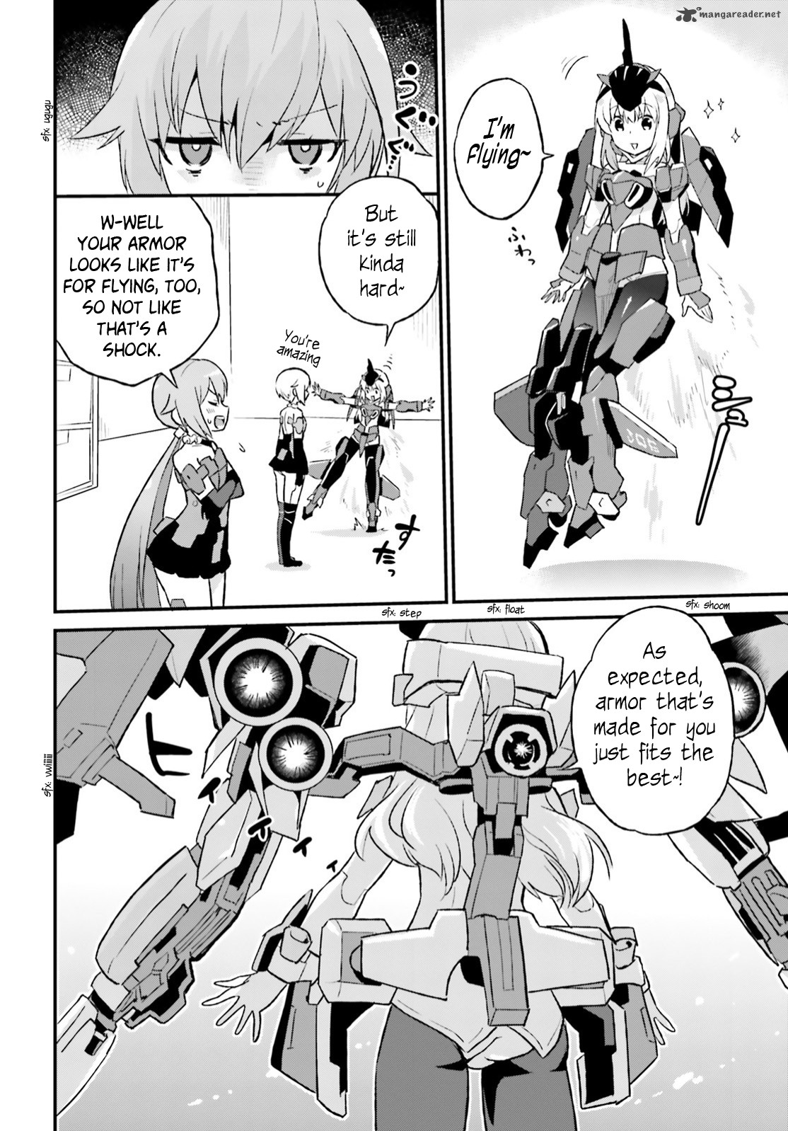 Frame Arms Girl Lab Days Chapter 4 Page 6