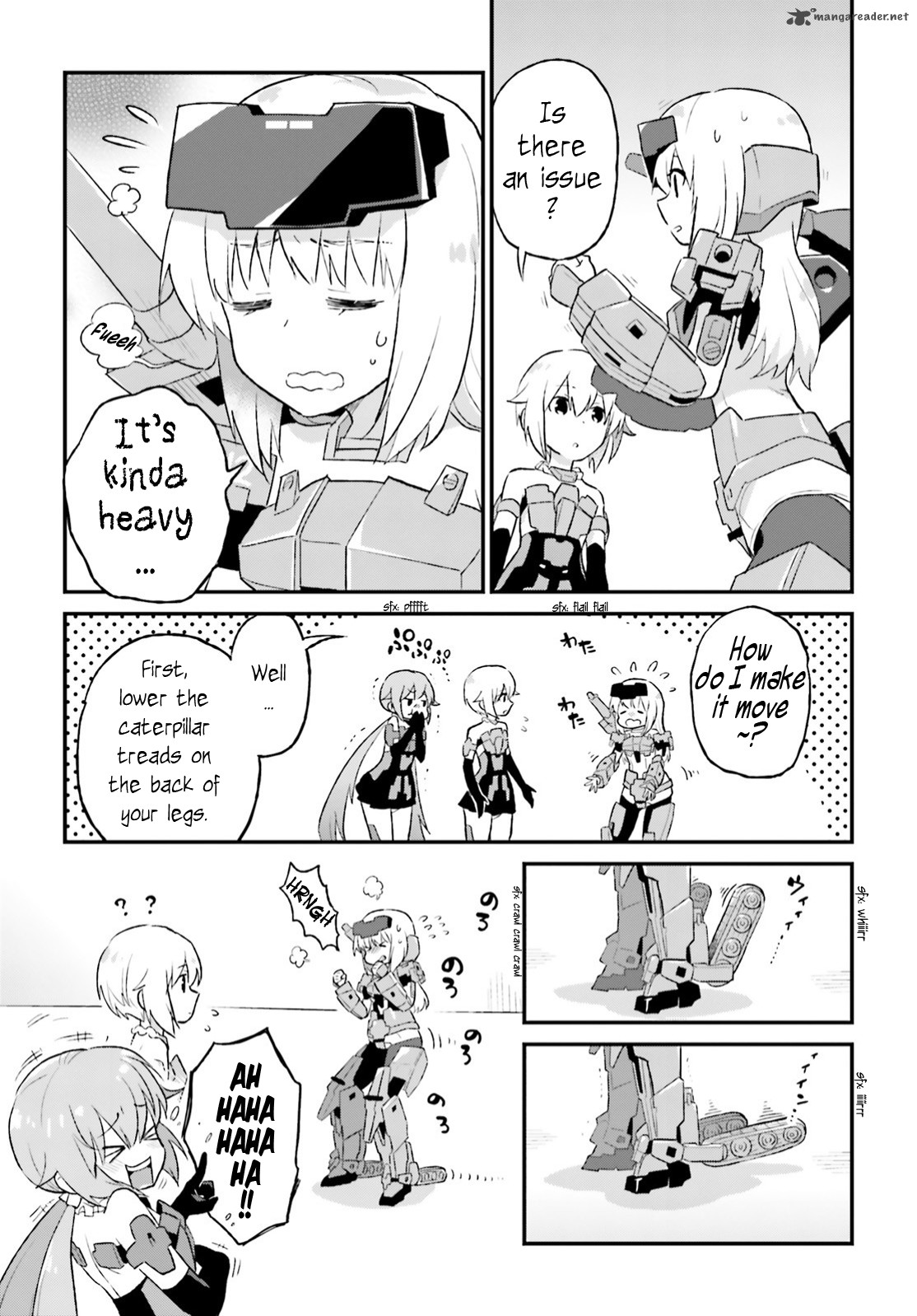 Frame Arms Girl Lab Days Chapter 4 Page 9