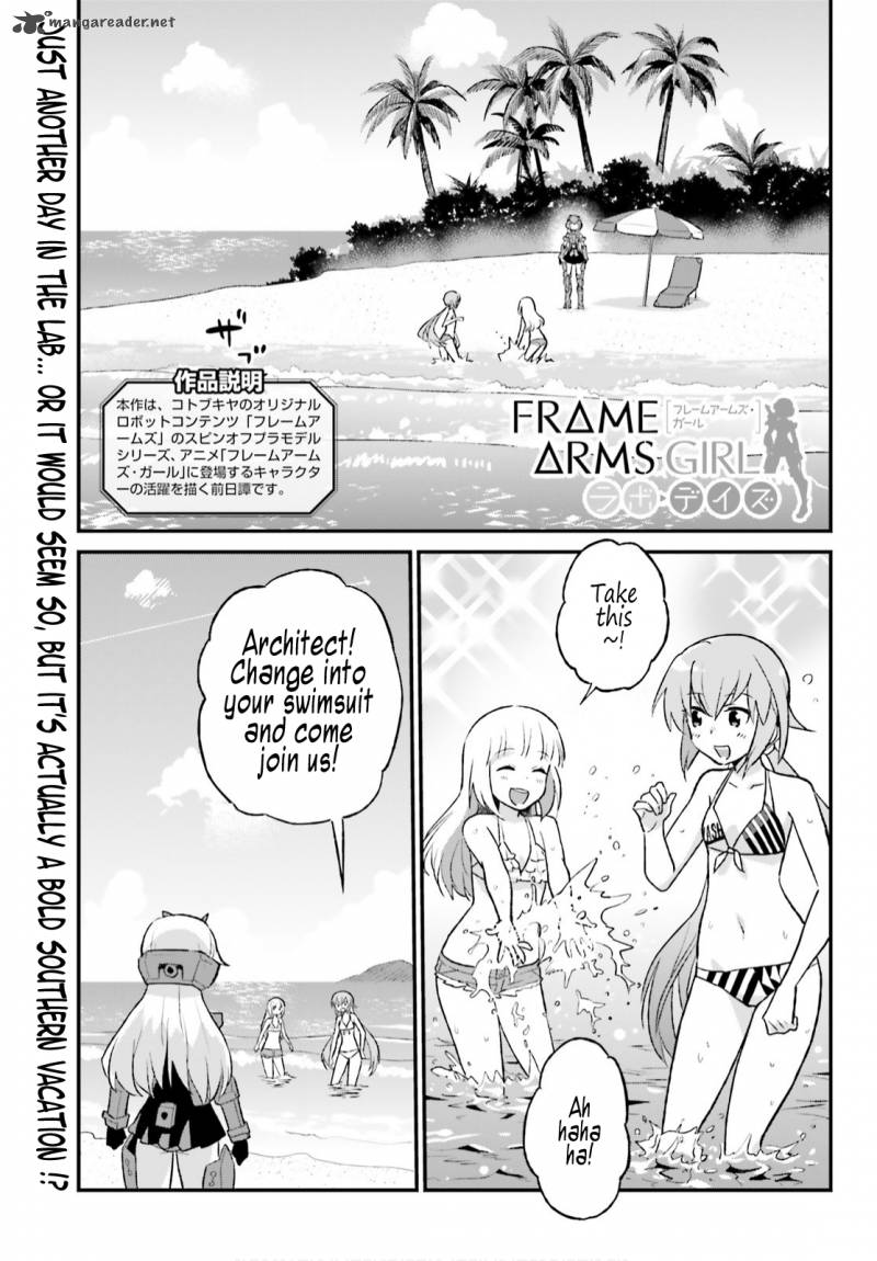 Frame Arms Girl Lab Days Chapter 7 Page 1