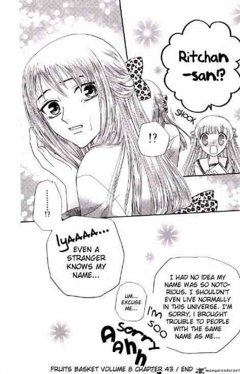 Fruits Basket Chapter 43 Page 35