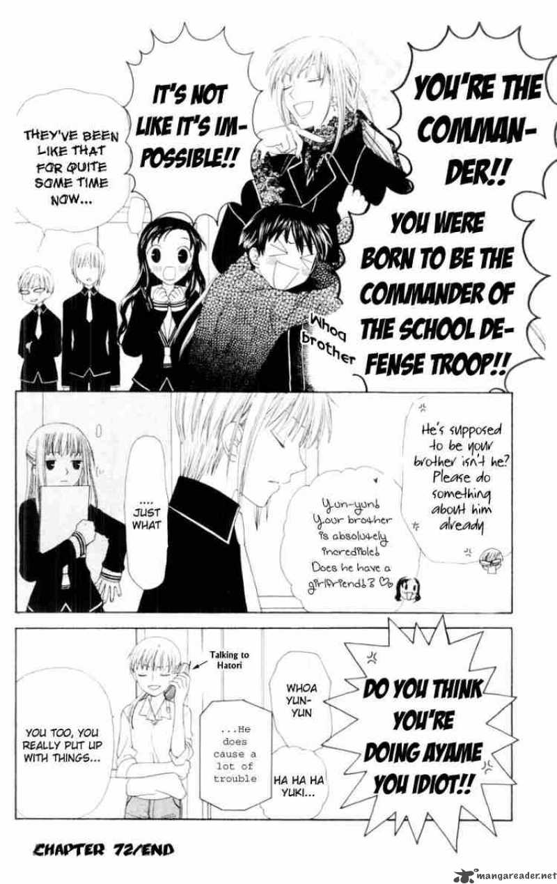 Fruits Basket Chapter 72 Page 33