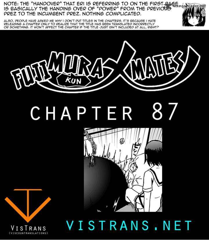 Fujimura Kun Mates Chapter 87 Page 14