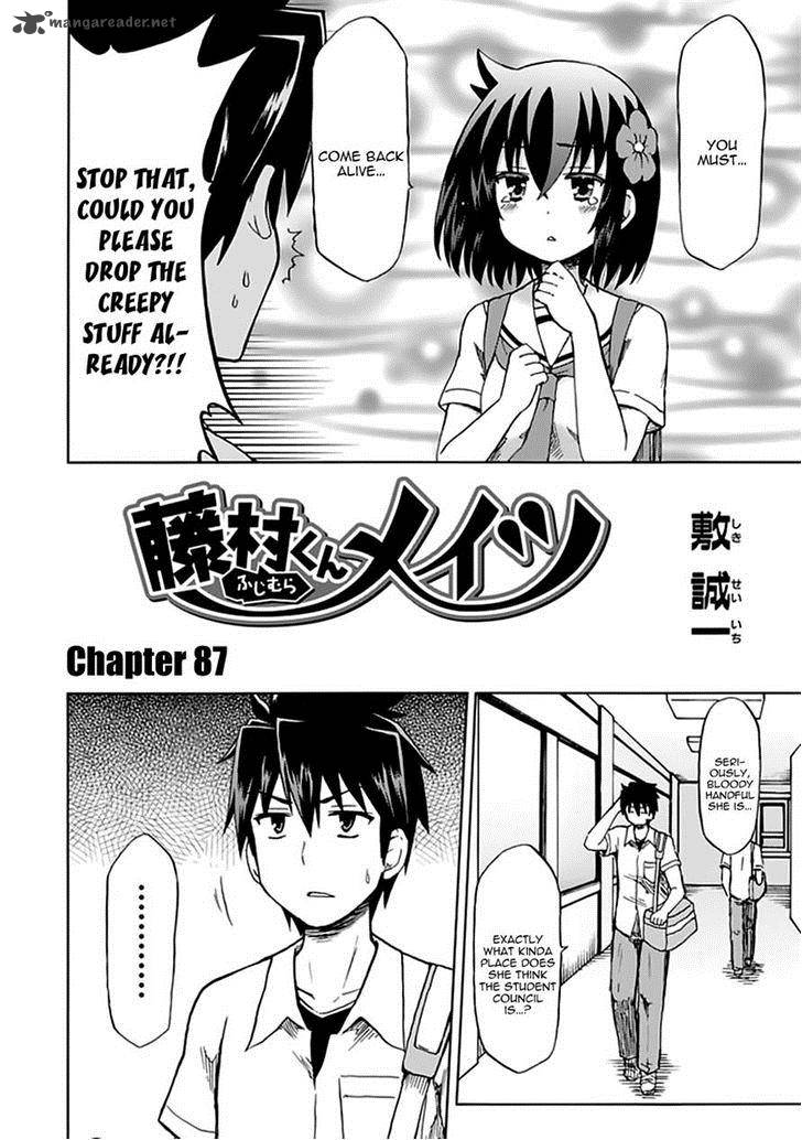 Fujimura Kun Mates Chapter 87 Page 2