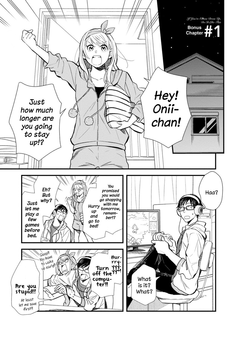 Fuku Wo Kiru Nara Konna Fuu Ni Chapter 16a Page 1
