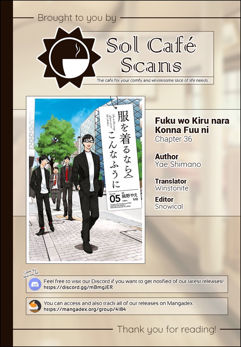 Fuku Wo Kiru Nara Konna Fuu Ni Chapter 36 Page 19