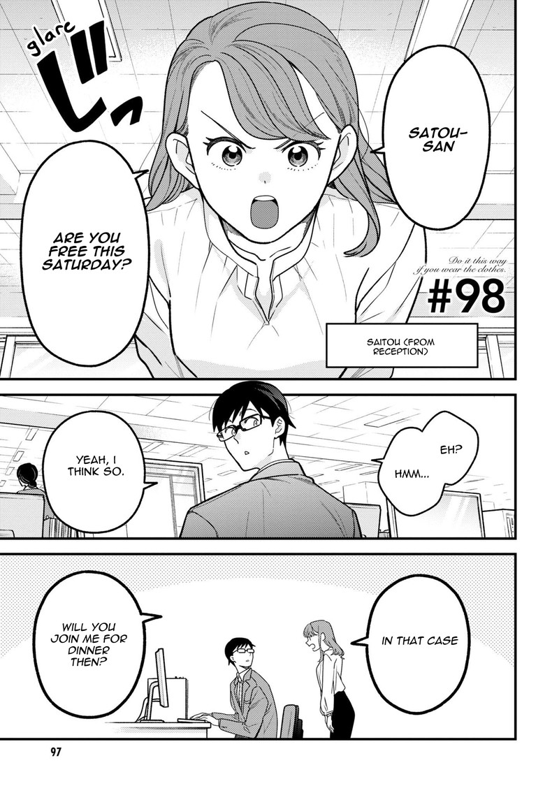 Fuku Wo Kiru Nara Konna Fuu Ni Chapter 98 Page 1