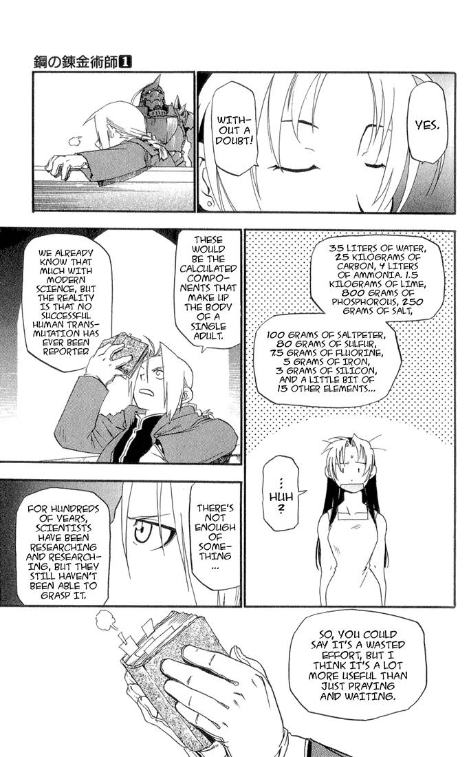 Full Metal Alchemist Chapter 1 Page 17