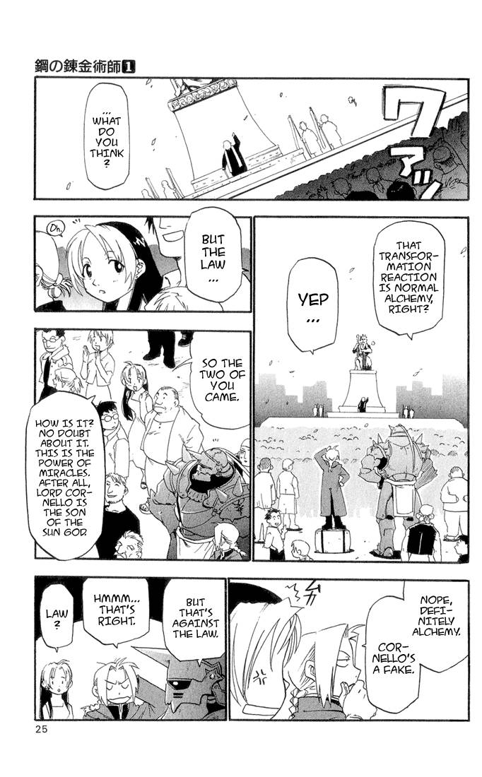 Full Metal Alchemist Chapter 1 Page 21
