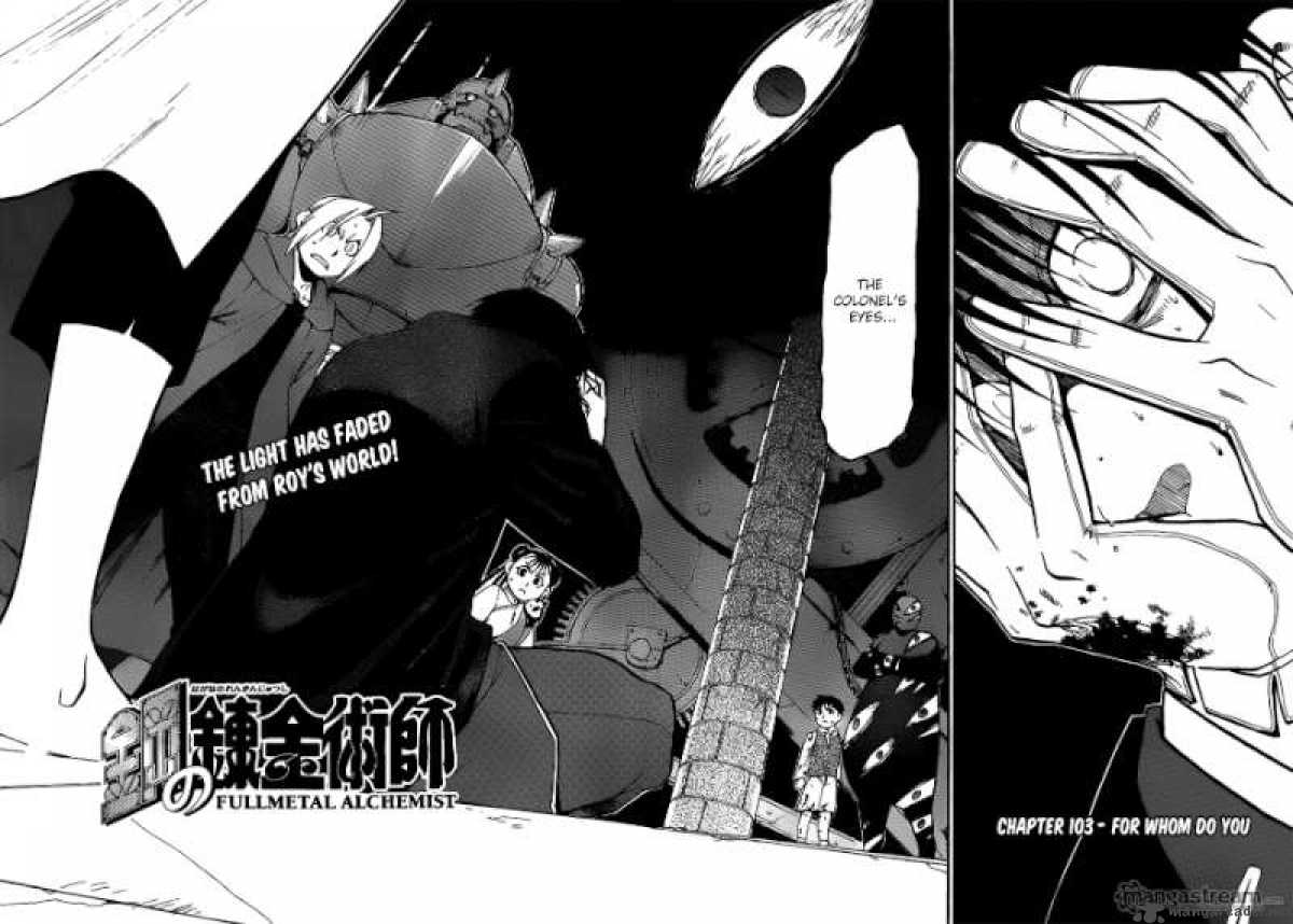 Full Metal Alchemist Chapter 103 Page 4