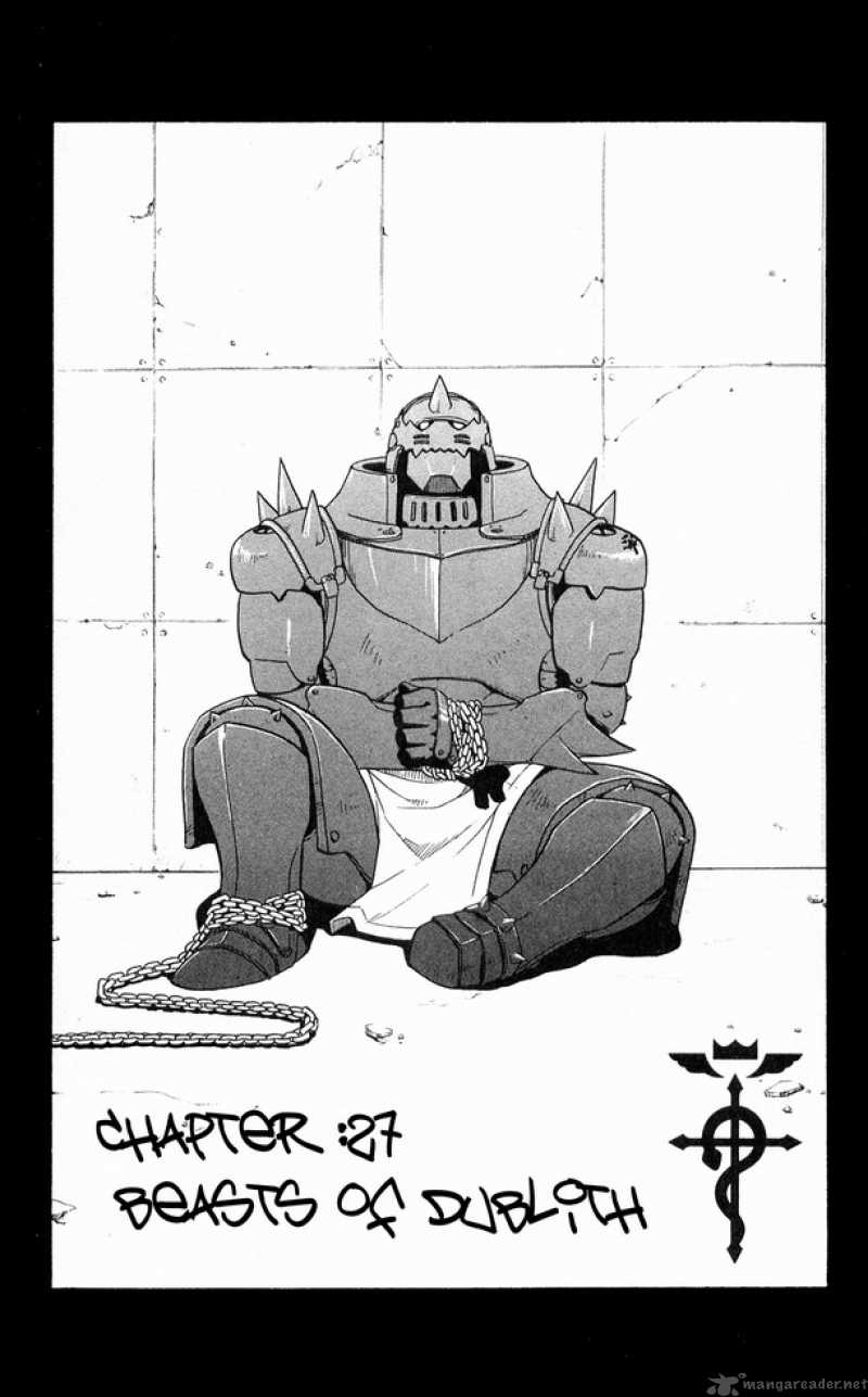 Full Metal Alchemist Chapter 27 Page 3