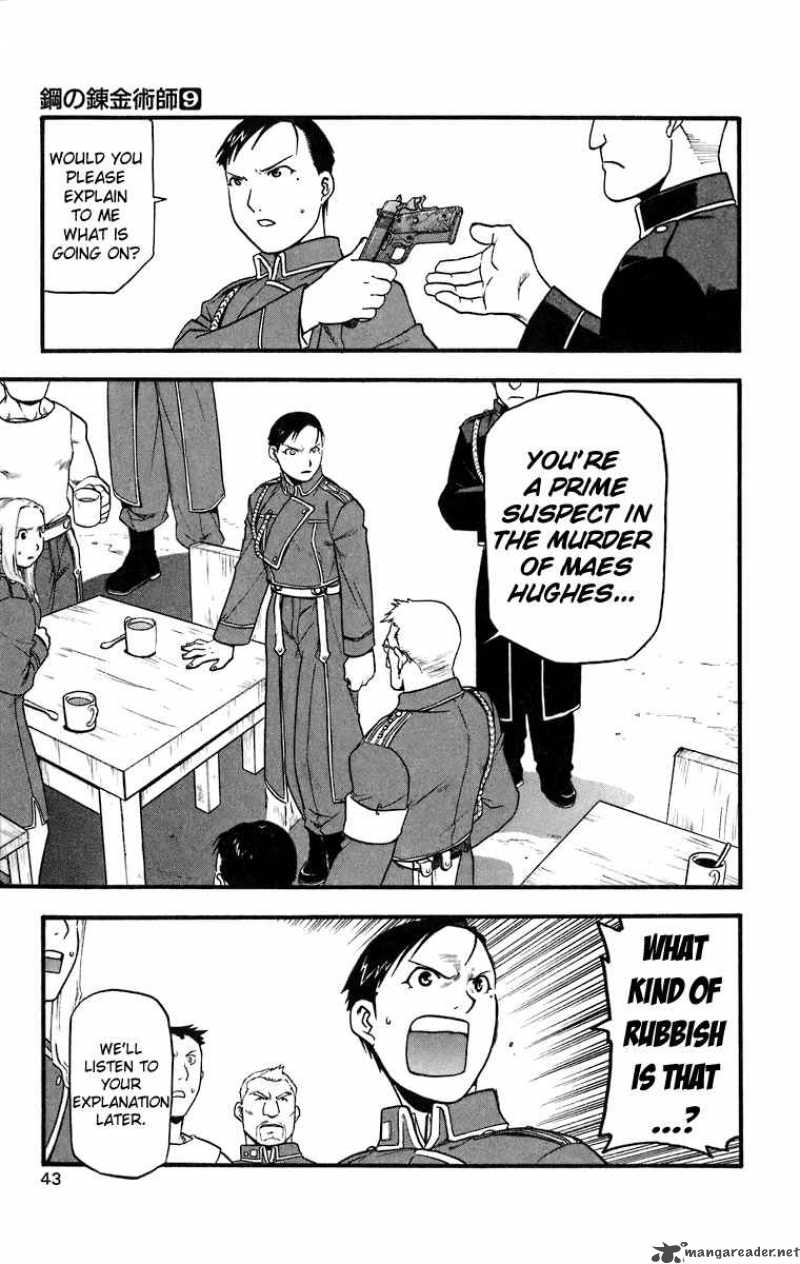 Full Metal Alchemist Chapter 34 Page 38