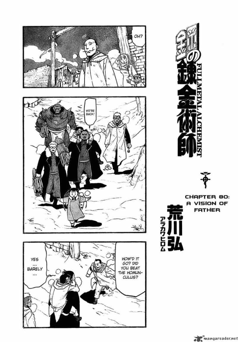 Full Metal Alchemist Chapter 80 Page 3