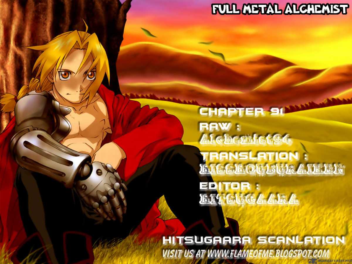 Full Metal Alchemist Chapter 91 Page 1