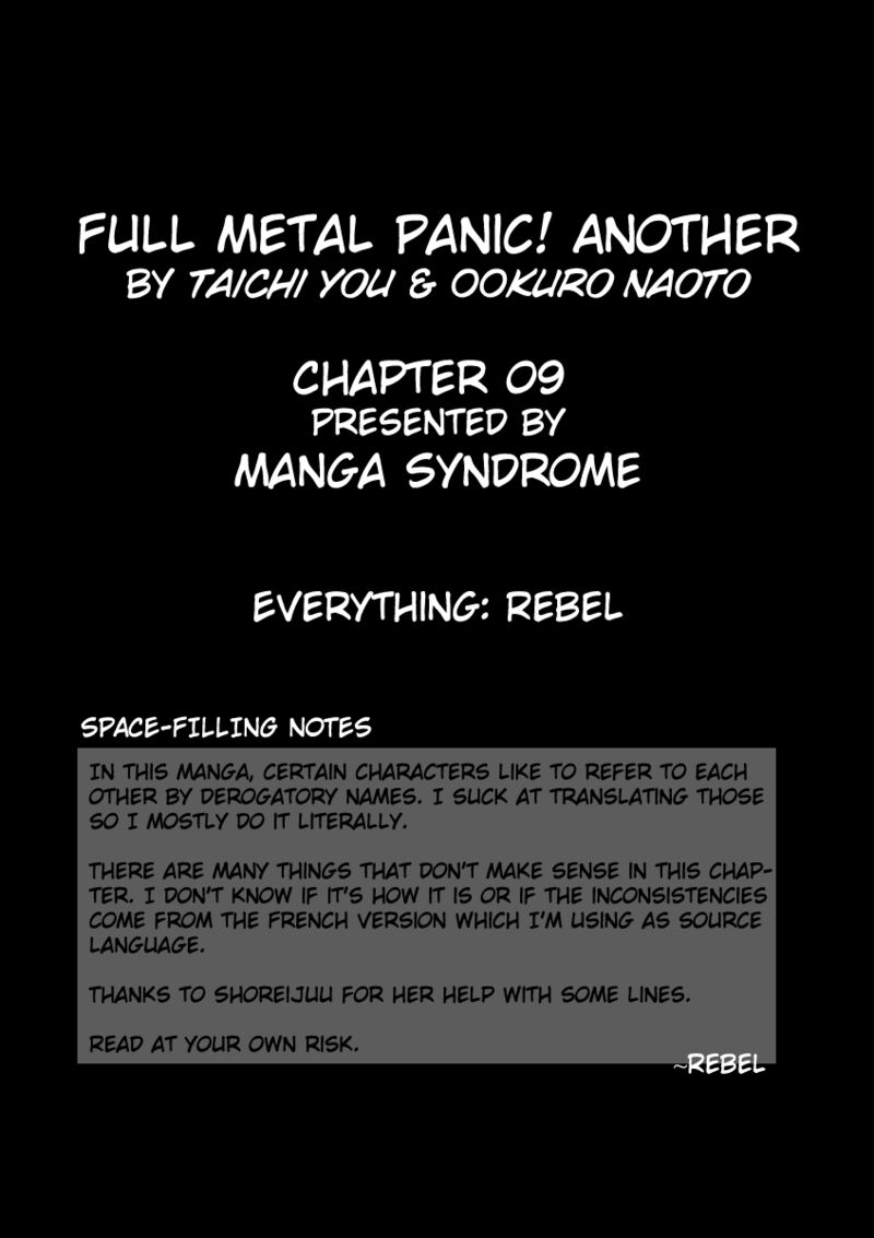 Full Metal Panic Another Chapter 9 Page 1