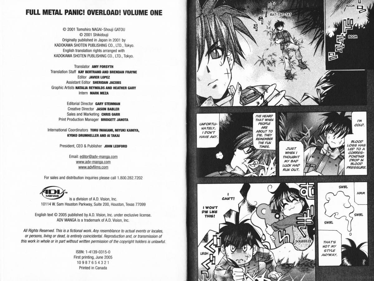 Full Metal Panic Overload Chapter 1 Page 95