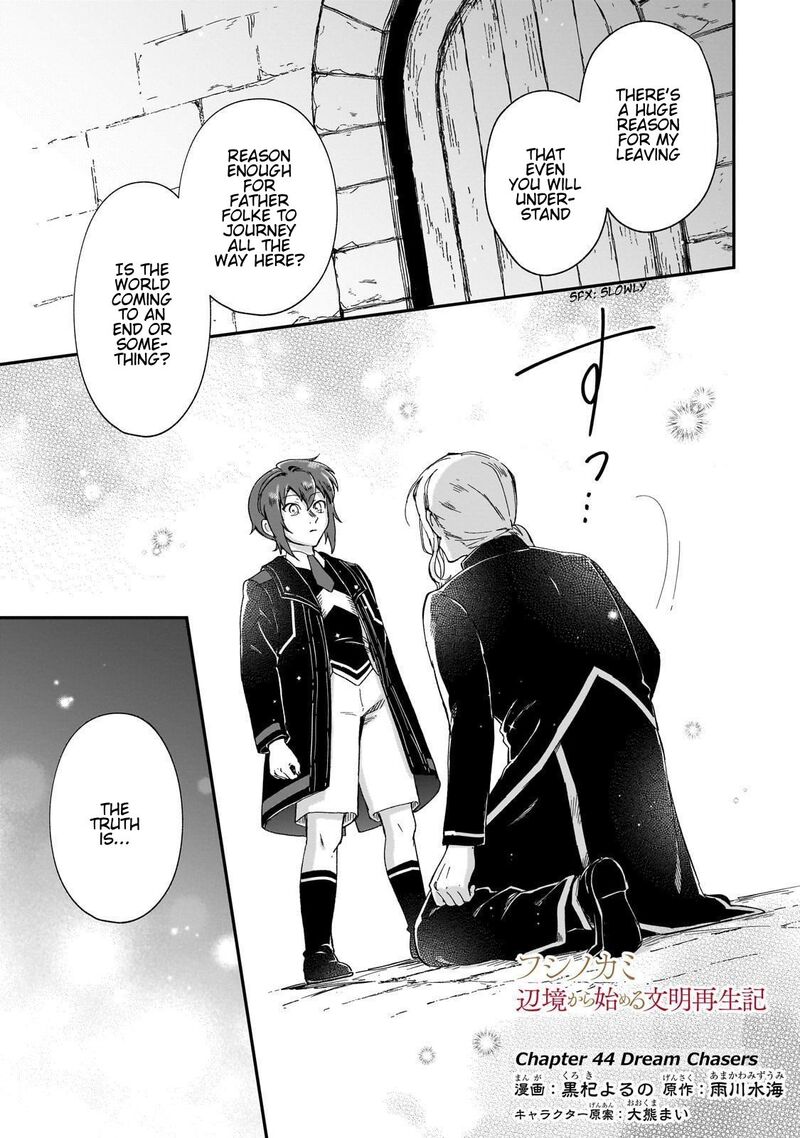 Fushi No Kami Henkyou Kara Hajimeru Bunmei Saiseiki Chapter 44 Page 2