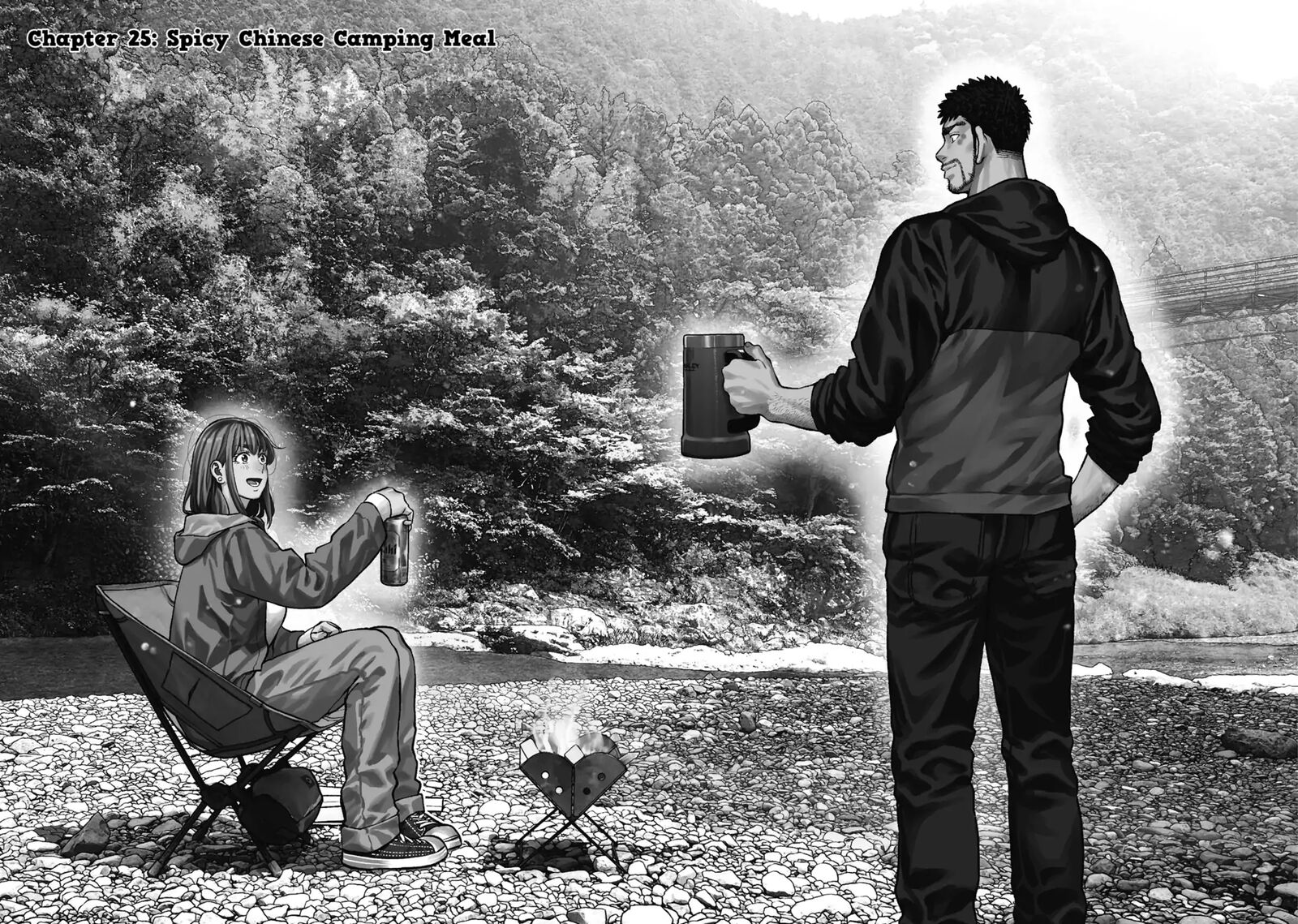 Futari Solo Camp Chapter 25 Page 2