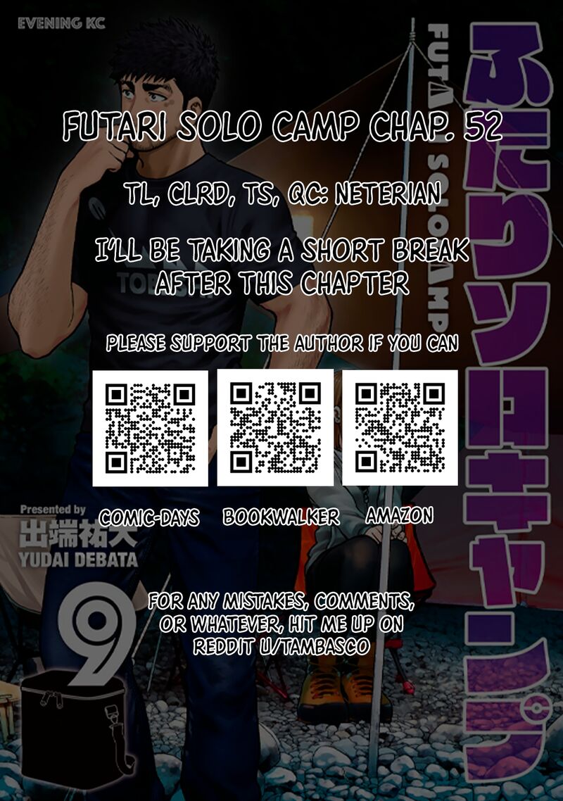 Futari Solo Camp Chapter 52 Page 1