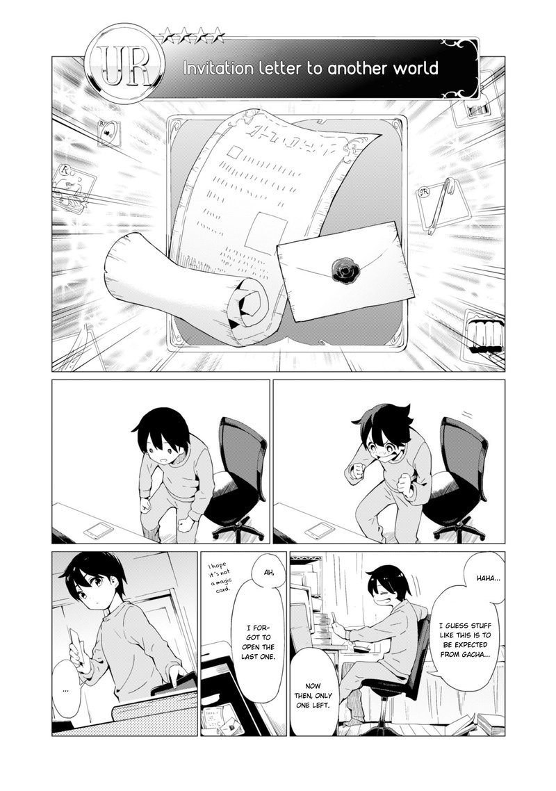 Gacha Wo Mawashite Nakama Wo Fuyasu Saikyou No Bishoujo Gundan Wo Tsukuriagero Chapter 1 Page 8