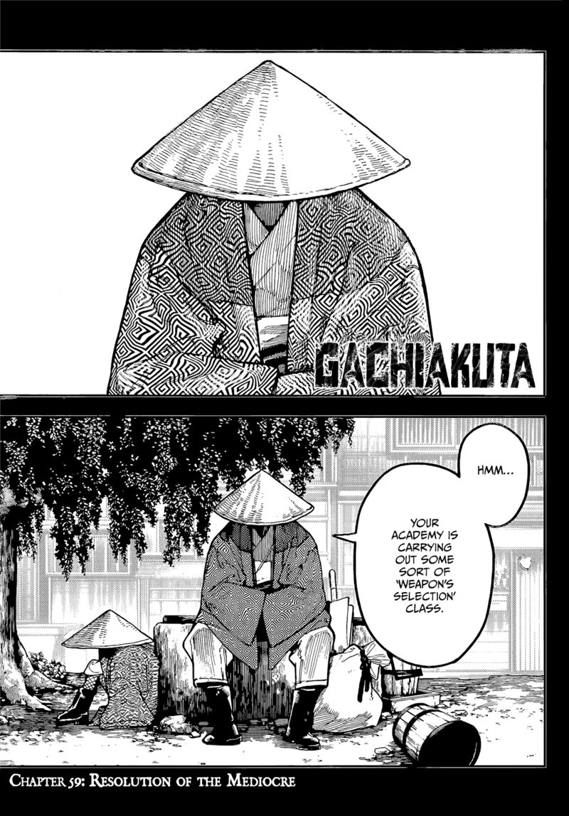 Gachiakuta Chapter 59 Page 1