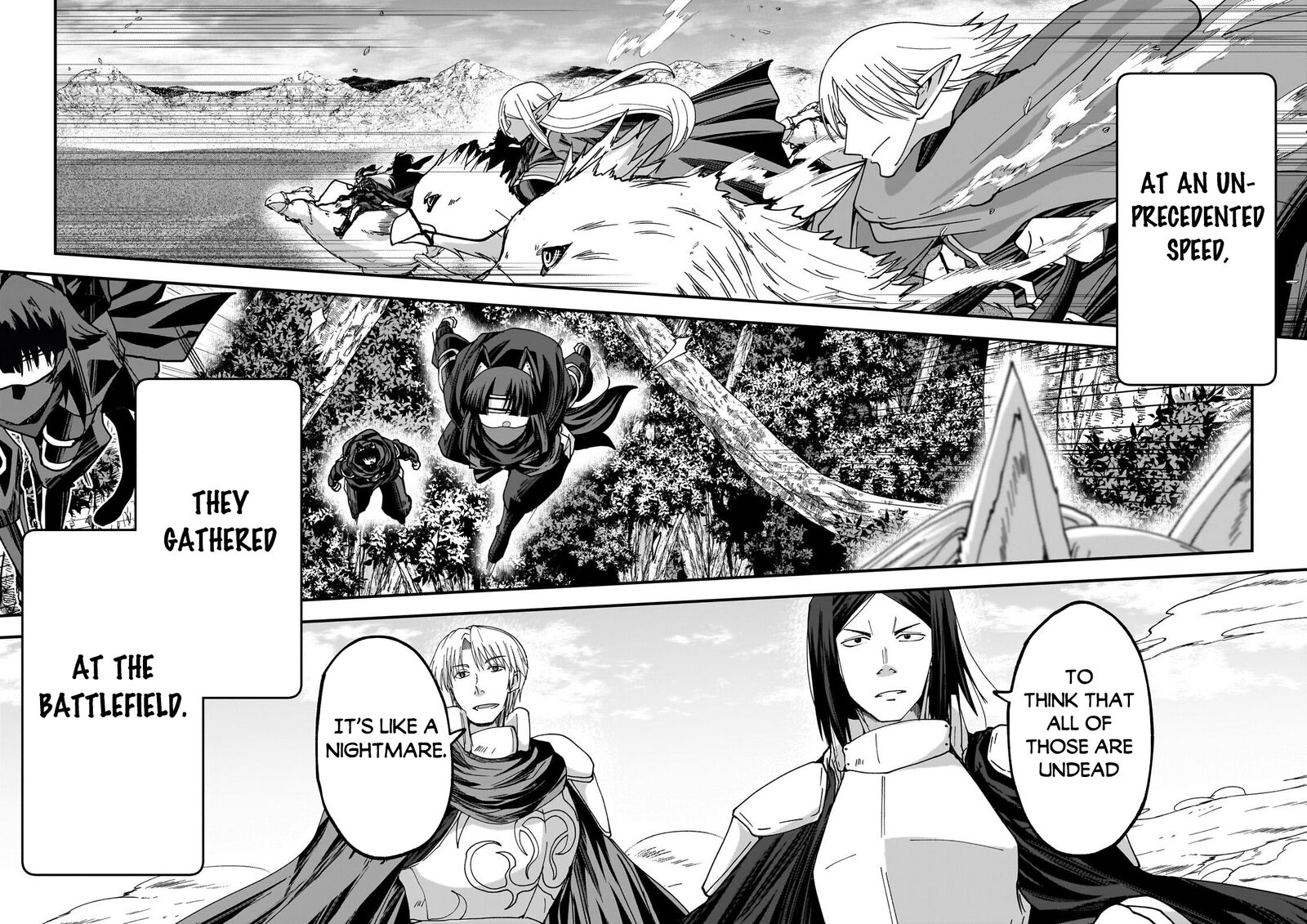 Gaikotsu Kishi Sama Tadaima Isekai E O Dekake Chuu Chapter 69b Page 10