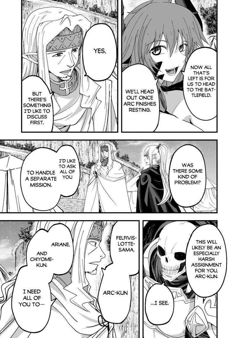 Gaikotsu Kishi Sama Tadaima Isekai E O Dekake Chuu Chapter 69b Page 4