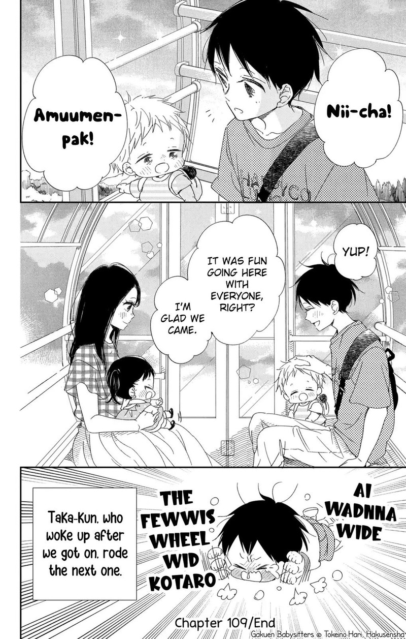 Gakuen Babysitters Chapter 109 Page 29