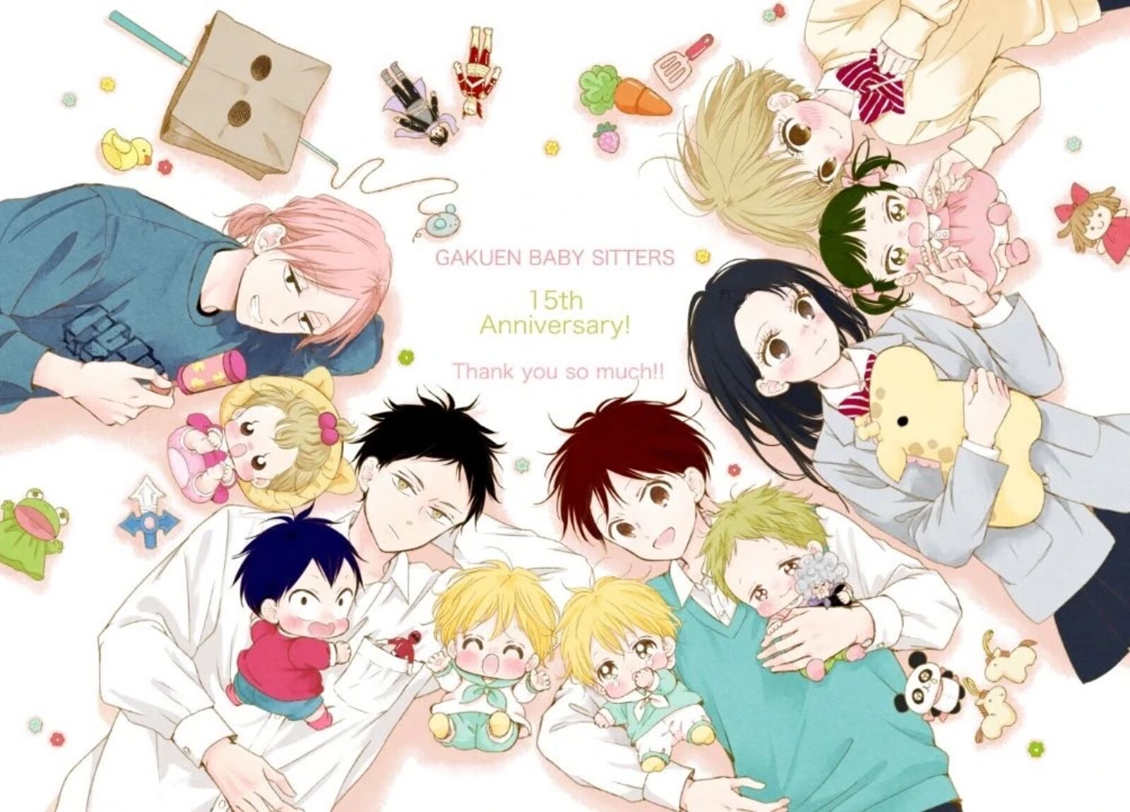 Gakuen Babysitters Chapter 143f Page 30