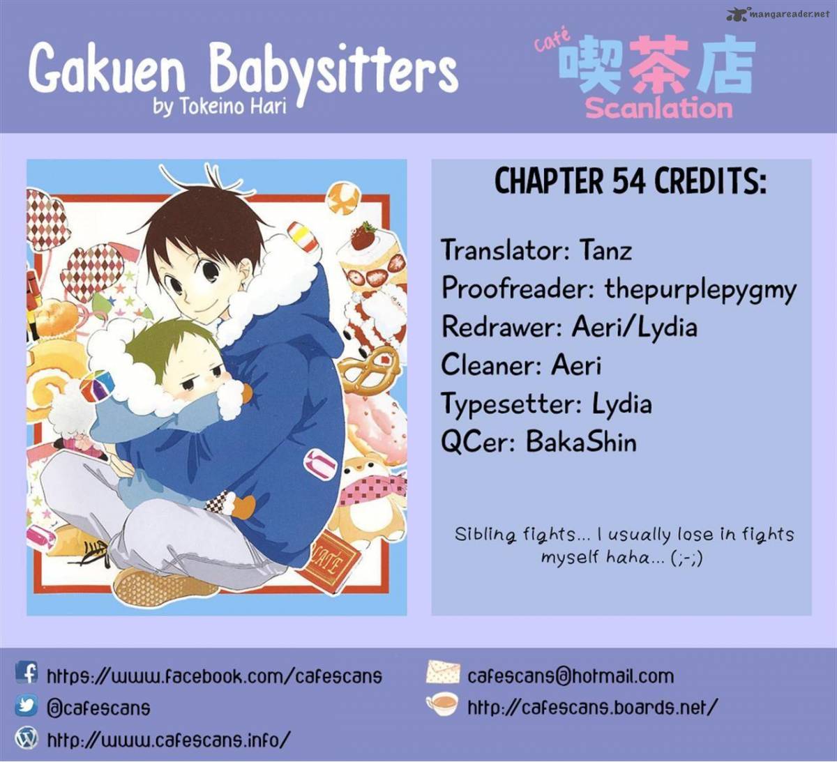 Gakuen Babysitters Chapter 54 Page 31