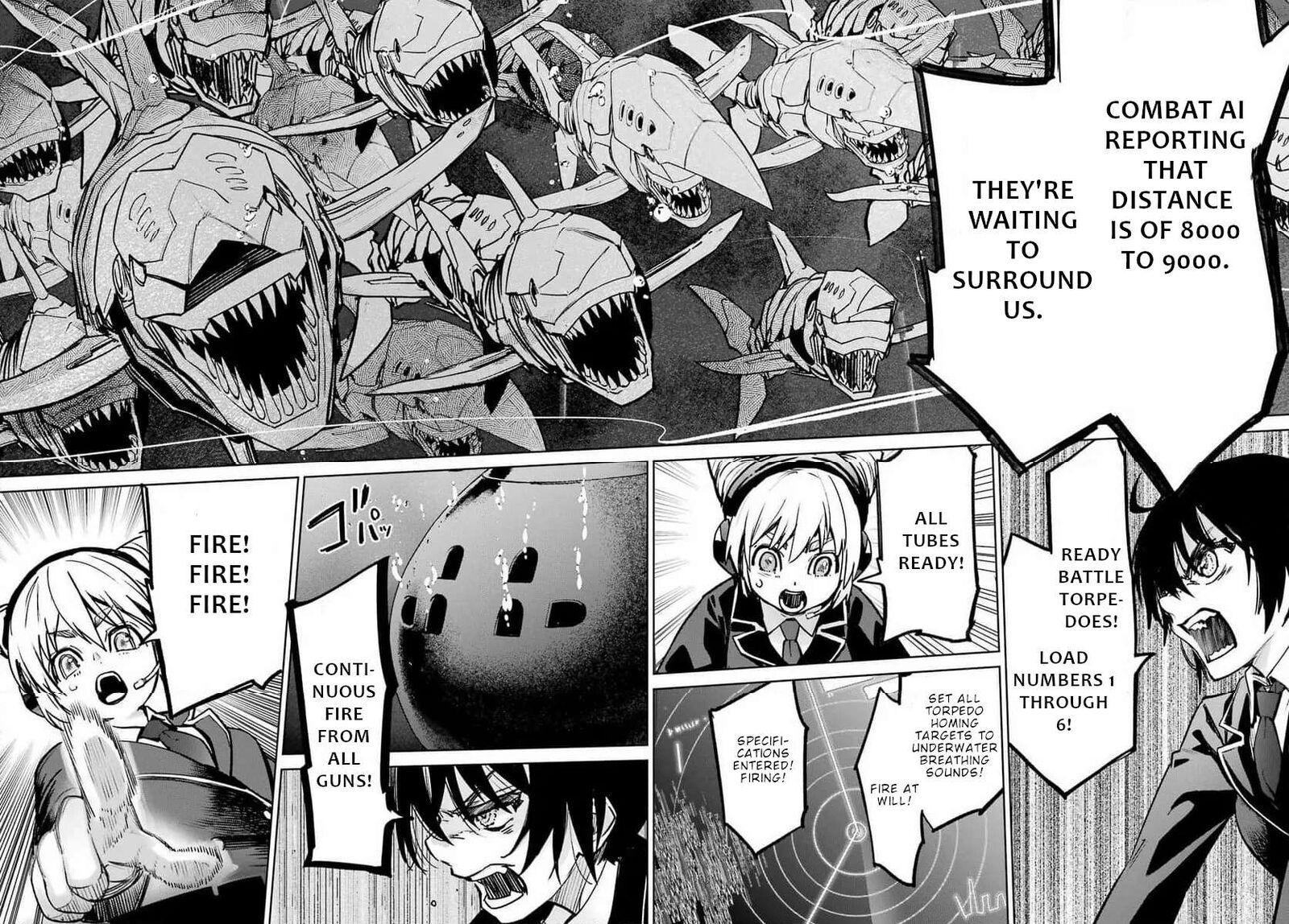 Gakuen Sensuikan Tai Mermaid Girls Chapter 6 Page 22