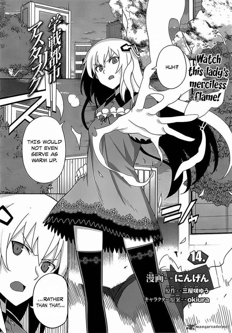 Gakusen Toshi Asterisk Chapter 14 Page 2