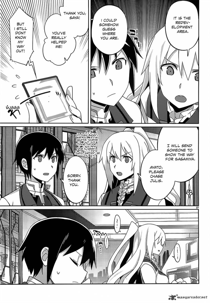 Gakusen Toshi Asterisk Chapter 15 Page 28