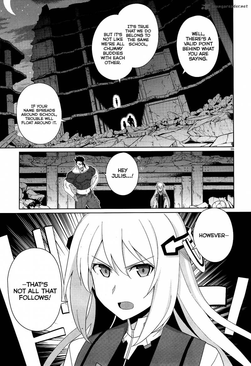 Gakusen Toshi Asterisk Chapter 17 Page 6