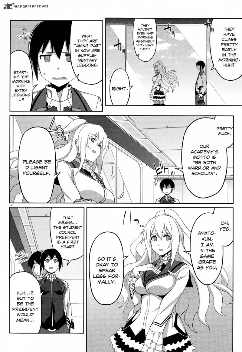 Gakusen Toshi Asterisk Chapter 3 Page 13