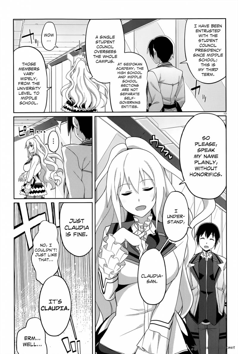 Gakusen Toshi Asterisk Chapter 3 Page 14