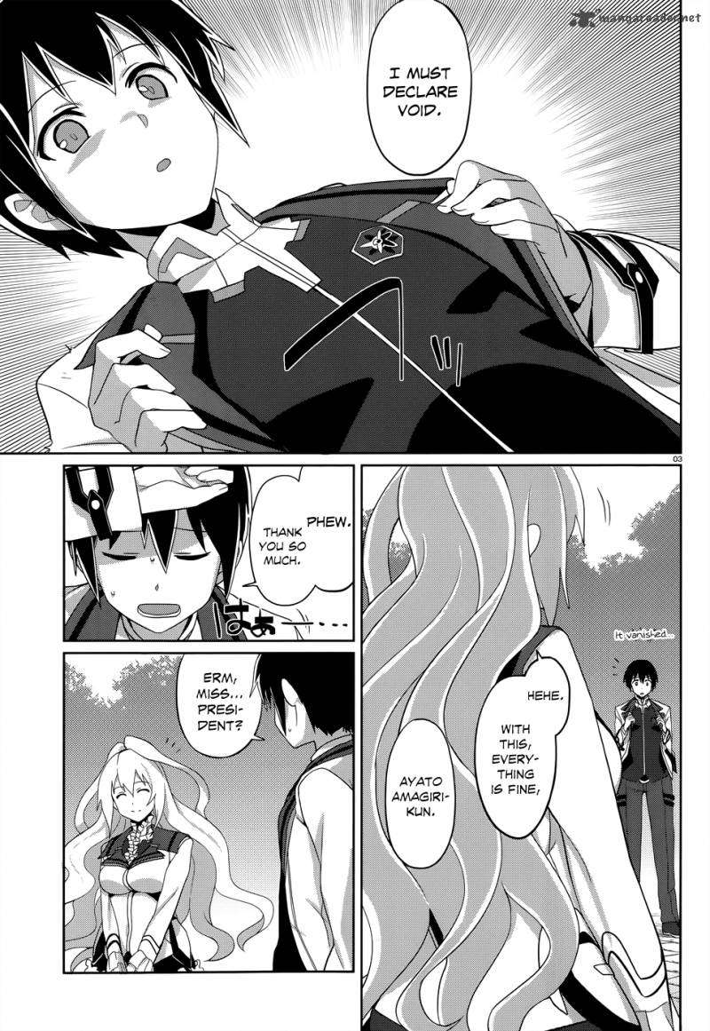 Gakusen Toshi Asterisk Chapter 3 Page 4