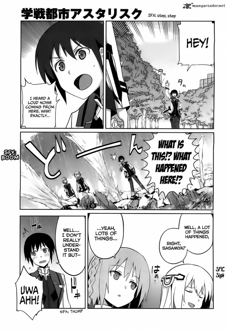 Gakusen Toshi Asterisk Chapter 8 Page 14