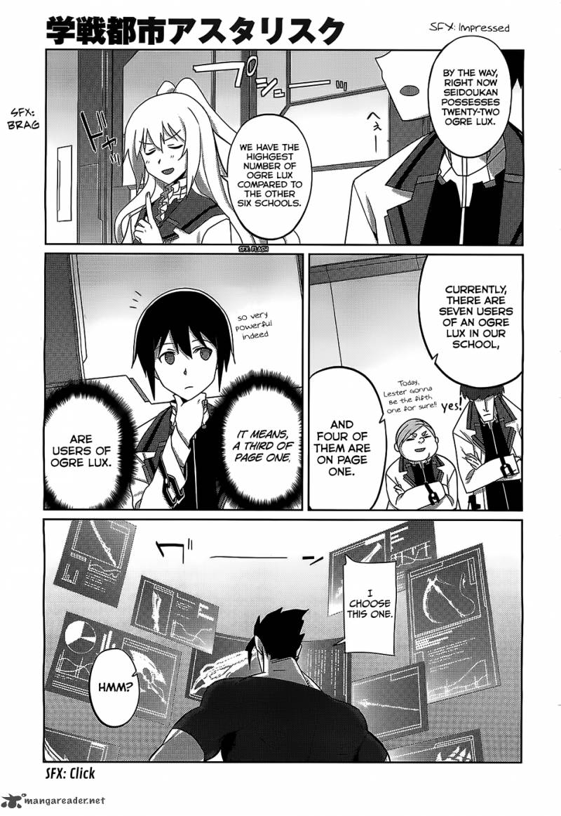 Gakusen Toshi Asterisk Chapter 9 Page 14