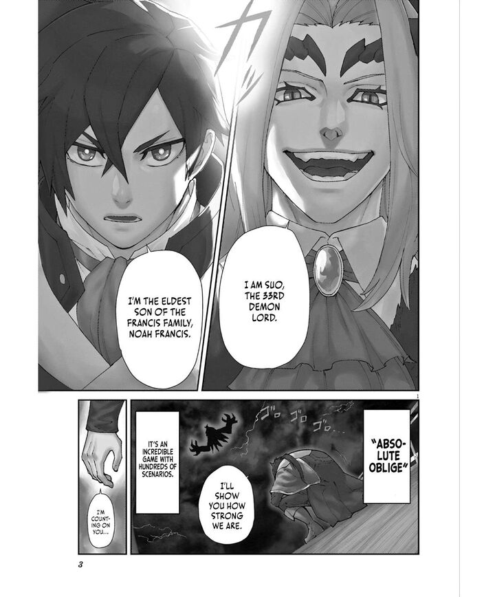 Game Akuyaku Kizoku Ni Tensei Shita Ore Wa ChIIto Kinniku De Musou Suru Chapter 1 Page 6