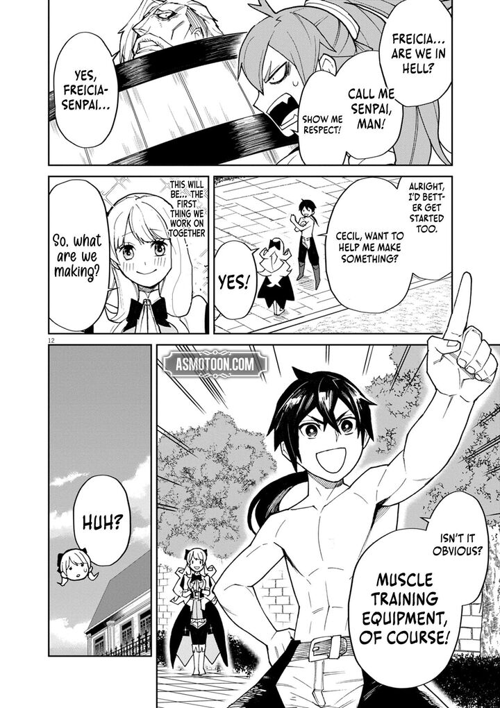 Game Akuyaku Kizoku Ni Tensei Shita Ore Wa ChIIto Kinniku De Musou Suru Chapter 12 Page 13