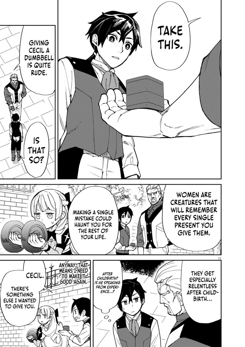 Game Akuyaku Kizoku Ni Tensei Shita Ore Wa ChIIto Kinniku De Musou Suru Chapter 13 Page 11