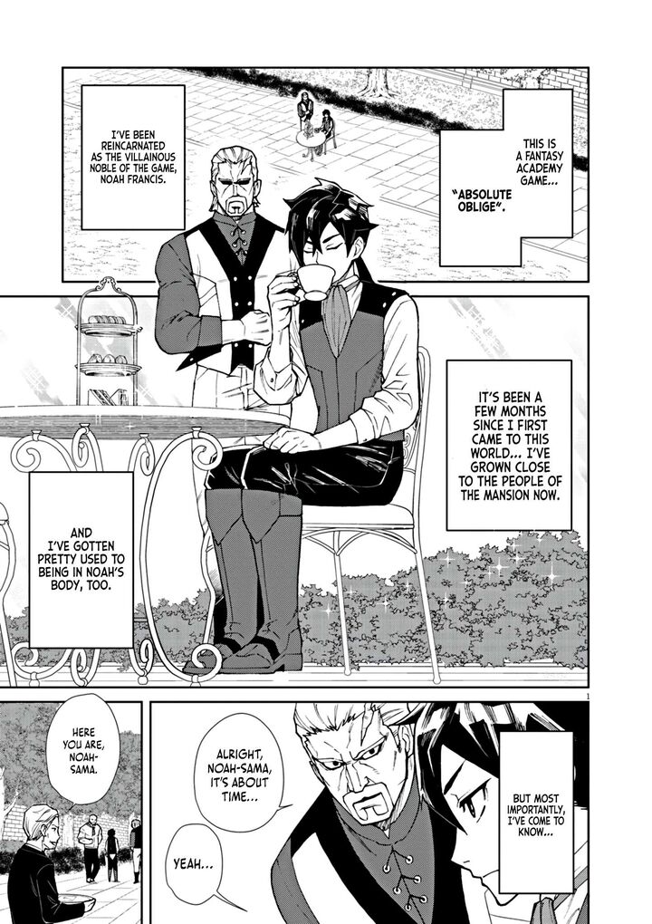 Game Akuyaku Kizoku Ni Tensei Shita Ore Wa ChIIto Kinniku De Musou Suru Chapter 2 Page 2