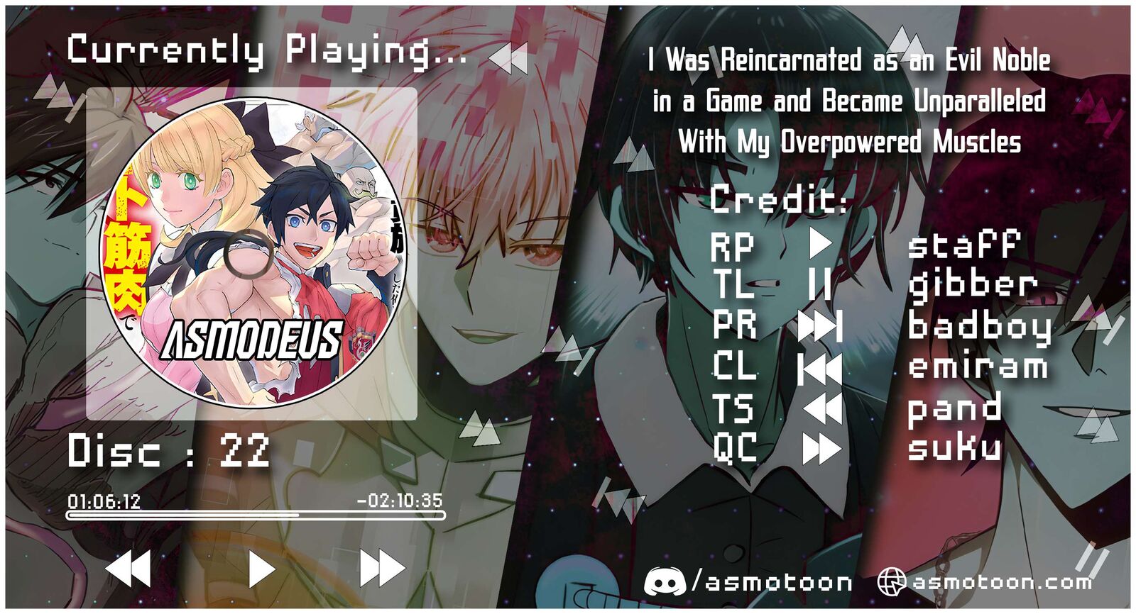 Game Akuyaku Kizoku Ni Tensei Shita Ore Wa ChIIto Kinniku De Musou Suru Chapter 22 Page 1