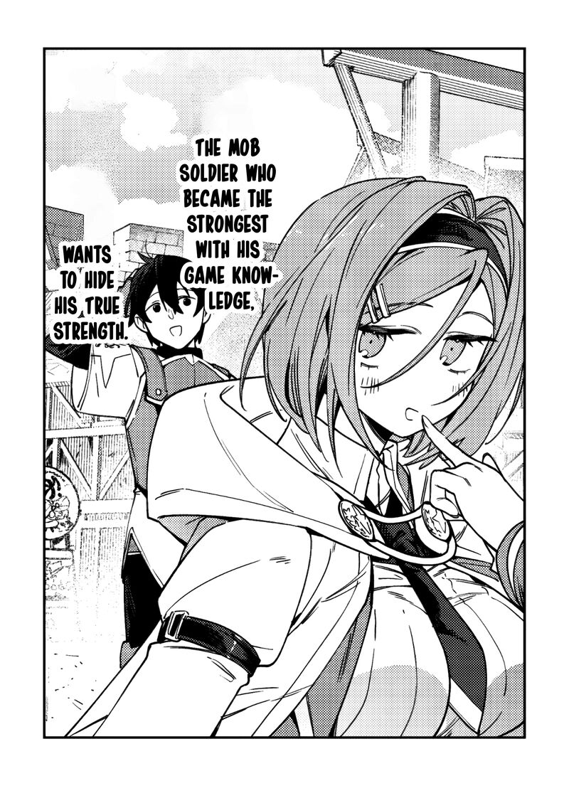 Game Chishiki De Saikyou Ni Natta Mob Heishi Wa Shin No Jitsuryoku Wo Kakushitai Chapter 2a Page 2